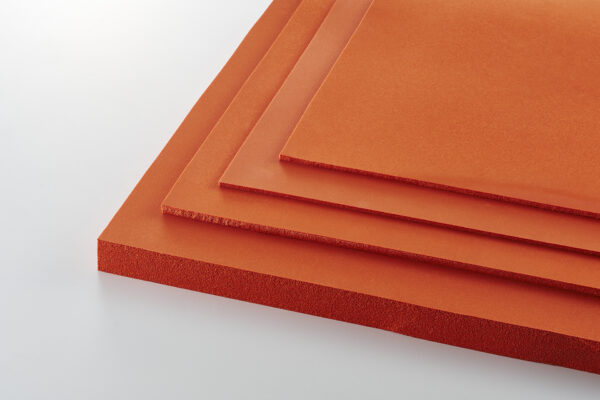 Silicone sponge sheet